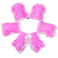 6pcs/set Kids Children Roller Protective Suit Knee Elbow Protector Pads Wrist Protection for Scooter Roller Skating Safety Protective Equipment