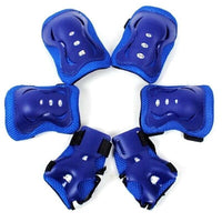 6pcs/set Kids Children Roller Protective Suit Knee Elbow Protector Pads Wrist Protection for Scooter Roller Skating Safety Protective Equipment