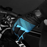 Cycling Bicycle Gloves Winter Thermal Bike Outdoor Sports Gloves Full Finger Touch Screen Wrist Buckle Waterproof Gloves Men Women