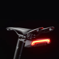 ROCKBROS Bike Rear Tail Light Bicycle Turn Signal Lamp Warning Light Wireless Remote Control USB Rechargeable Waterproof