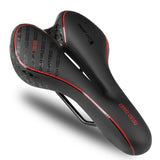 GEL Bicycle Saddle Cycling MTB Road Bike Saddle Seat Cushion Soft Sponge PU Anti-skid Shock Absorbing