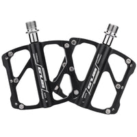 Ultra-light Titanium Axle Bicycle Pedals Mountain Bike Road Bike Pedals Platform Flat Alloy Pedals Non-Slip Pedals Sealed Bearing