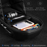 Universal Scooter Front Frame Bag Electric Scooter Folding Bike Handlebar Hanging Bag Waterproof Hard Shell