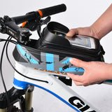 ROCKBROS Cycling Bicycle Frame Bag MTB Road Bike Front Top Tube Bag Phone Bag Holder Rainproof Touch Screen Bike Accessories