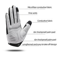 ROCKBROS Half Finger Cycling Gloves Motorcycle MTB Road Bike Bicycle Sports Gloves Men Women Breathable Windproof