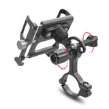 360 Rotatable Aluminum Alloy Motorcycle Bicycle Bike Phone Holder Cell Mobil Phone Computer GPS Bracket Stand Mount Support Universal