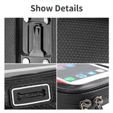 Cycling Motorcycle Bicycle Bag MTB Mountain Road Bike Front Handlebar Bag Phone Bag Case Holder Bracket Waterproof Rainproof Touch Screen