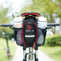 Bike Bicycle Seatpost Bag Tail Bag MTB Road Bike Rear Seat Pouch Water Bottle Bag 900D Nylon 2 Pockets