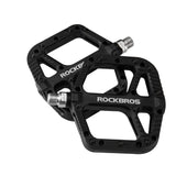 ROCKBROS Ultralight Nylon Bicycle Flat Pedals BMX MTB Road Bike Platform Pedals Seal Bearings