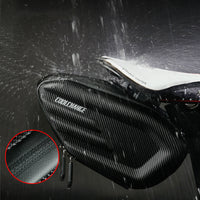 Bicycle Saddle Bag Waterproof MTB Road Bike Seatpost Bag Cycling Rear Tail Bag Reflective Large Capacity Bike Accessories