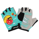 Half Finger Children Cycling Gloves Outdoor Sports  Bicycle Bike Gloves Kids Boys Girls