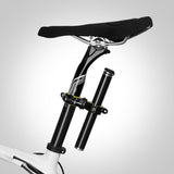 Bike 360 Rotating Double Light Holder Bracket Stand Support Front Flashlight Lamp Pump Holder Handlebar Frame Fork Bicycle Accessories