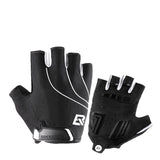 ROCKBROS Cycling Gloves Half Finger Bike Bicycle Sports Gloves Shockproof Breathable Men Women Cycling Equipment