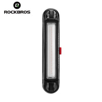 ROCKBROS LED Bicycle Rear Light Bike Taillight Safety Warning Lamp Waterproof USB Rechargable 3 Colors