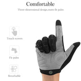 ROCKBROS Half Finger Cycling Gloves Motorcycle MTB Road Bike Bicycle Sports Gloves Men Women Breathable Windproof