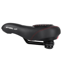 GEL Cycling Bicycle Saddle Mountain Road Bike Seat with Tail Light Warning Light Breathable Shock Absorbing System