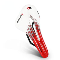 Cycling Bicycle Saddle MTB Mountain Road Bike Seat Cushion Pad PU Leather Gel Filled Comfortable Shockproof Breathable