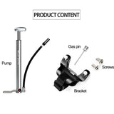 160PSI High Pressure Bicycle Pump Cycling Air Inflator MTB Road Bike Tyre Tire Pump AV/FV