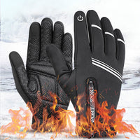 Winter Full Finger Cycling Gloves Outdoor Sports Gloves Touch Screen Polar Thermal Road Bike MTB Breathable Comfortable Soft