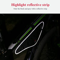 Nylon MTB Road Bike Bag Front Frame Bag Cycling  Bicycle Triangle Bags Large Capacity Reflective Panniers