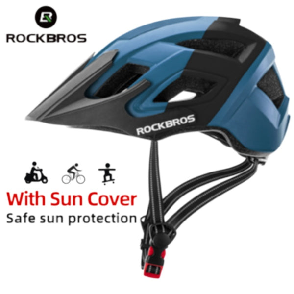 ROCKBROS Cycling Helmet Electric Bicycle MTB Road Bike Helmet Sport Helmet Men Women Breathable Shockproof Safety Bike Equipment
