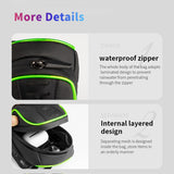 Rainproof Cycling Bicycle Bag w/ Light Strip MTB Road Bike Saddle Bags Rear Tail Bag Tools Bag Bike Accessories