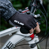 Half Finger Cycling Gloves Outdoor Sports Gloves Bicycle Bike Glove Breathable Anti-slip Anti-sweat Anti-shock Men Women