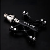 DU Bearing CNC Aluminum Alloy Bicycle Pedals Quick Release BMX MTB Mountain Bike Road Bike Pedals 9/16 Inch Universal Flat Platform