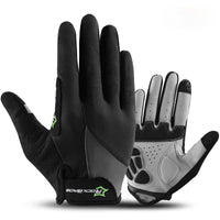 Rockbros Full Finger Cycling Gloves Sport Bicycle Bike Motorcycle Gloves Touch Screen Breathable Spring Autumn