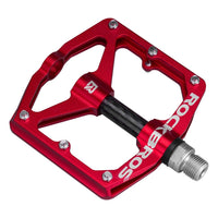 ROCKBROS Aluminum Alloy Bicycle Flat Pedals MTB Road Bike e-Bike City Bike BMX Platform Pedals Non-slip Seal Bearing Dustproof