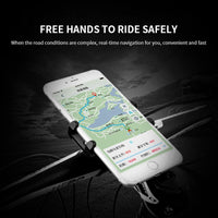 Aluminum Alloy Bicycle Mobile Phone Holder Stand MTB Road Bike Motorcycle E-Bike GPS Cellphone Computer Handlebar Mount  Bracket