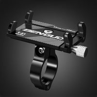 Aluminum Alloy Bicycle Mobile Phone Holder Stand MTB Road Bike Motorcycle E-Bike GPS Cellphone Computer Handlebar Mount  Bracket