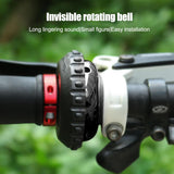 Cycling Bicycle Bell Mountain Road Bike Ring Bell Invisible Rotating Copper Bell Horn Alarm Bike Accessories