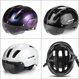 GUB Cycling Bicycle Helmet with Goggles MTB Road Bike E-bike Motorcycle Helmet Men Women Light Weight Integrally-molded