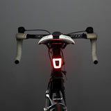 Bicycle Tail Light Helmet Lamp Seat Post Warning Light Multifunctional USB Chargable Cycling Bike Rear Light Safety Night Ultralight Bike Accessories