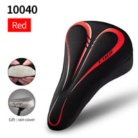 Silicone GEL Foam Bicycle Saddle Cover MTB Road Bike Seat Cover Pad Cushion Breathable Soft Comfortable