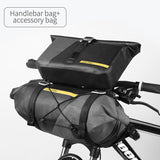 Bike Handlebar Bag Waterproof Nylon Cycling Front Bag Large Capacity Sports Basket Bicycle Accessories