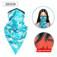 Summer Outdoor Sports Scarf Cycling Bandana Bicycle Equipment Headwear Riding Neck Mask Bike Triangle Headband Scarf