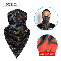 Summer Outdoor Sports Scarf Cycling Bandana Bicycle Equipment Headwear Riding Neck Mask Bike Triangle Headband Scarf