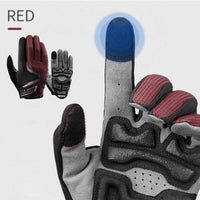 Full Finger Cycling Gloves Bicycle MTB Road Bike Gloves Touch Screen GEL Outdoor Sports Gloves