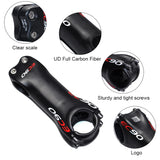 EC90 Full Carbon Fiber Bicycle Bike Stem MTB Mountain Road Bike Handlebar Stem 60/70/80/90/100/110/120mm  ±6°/17°