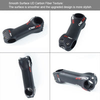 EC90 Full Carbon Fiber Bicycle Bike Stem MTB Mountain Road Bike Handlebar Stem 60/70/80/90/100/110/120mm  ±6°/17°