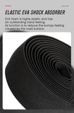 WEST BIKING Soft Bicycle Handlebar Tape EVA PU Bike Bar Tape Professional Cycling Damping Anti-Vibration Wrap With 2 Bar Plugs