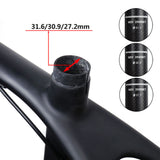 Full Carbon Fiber Bicycle Seatpost MTB Road Mountain Bike Seat Post Seat Tube 25.4/27.2/30.8/31.6*350/400mm