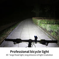 Bicycle Front Light Bike Headlight USB Rechargeable LED Handlebar Flashlight Torch MTB Road Bike Accessories