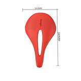 Carbon Fiber Leather Bicycle Saddle MTB Road Bike Saddle Seat Cushion Carbon Bike Saddles