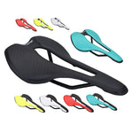 Cycling Bicycle Saddle Comfortable MTB Road Mountain Bike Seat Cushion Leather Saddle Pad