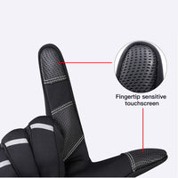 Winter Full Finger Cycling Gloves Outdoor Sports Gloves Touch Screen Polar Thermal Road Bike MTB Breathable Comfortable Soft