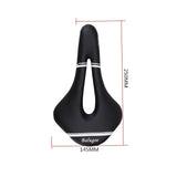 Bicycle Saddle Seat MTB Road Bike Saddles Mountain Bike Saddle PU Leather Breathable Soft Cushion