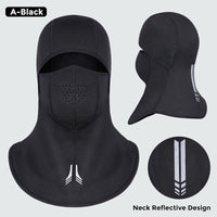 Winter Warm Cycling Skiing Cap Mask Fleece Thermal Outdoor Sports Skating Hat Headwear Face Covering